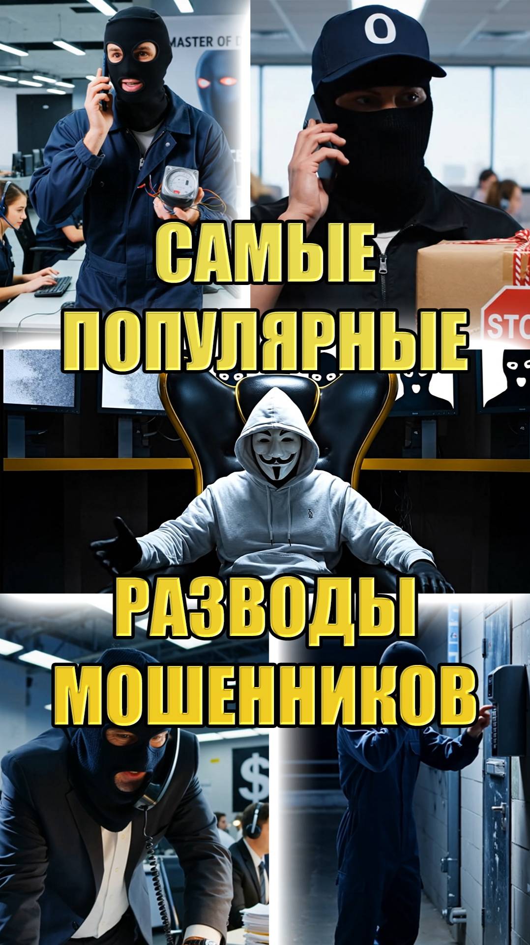 ТОП-5 самых популярных мошеннических разводов