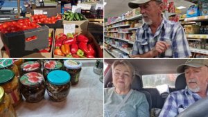 ПОЕХАЛИ В ГОРОД, ПРОГУЛЯЛИСЬ ПО РЫНКУ И ЗАШЛИ В НАШУ ЛЮБИМУЮ "ПЯТЕРОЧКУ".