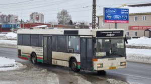 Автобус Mercedes-Benz O405N2 (АР 033 22) Покатушки по Барнаулу/Ride on the Mercedes-Benz O405N2 bus