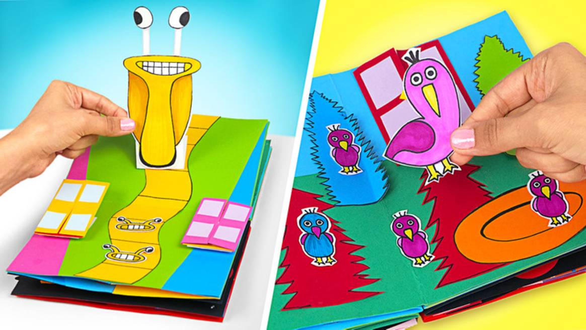 Мастерим и играем 📖 Необычная книга-игра своими руками ✨🎲 смотреть онлайн