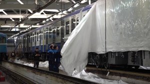 Новосибирск получил первый метропоезд для городской подземки