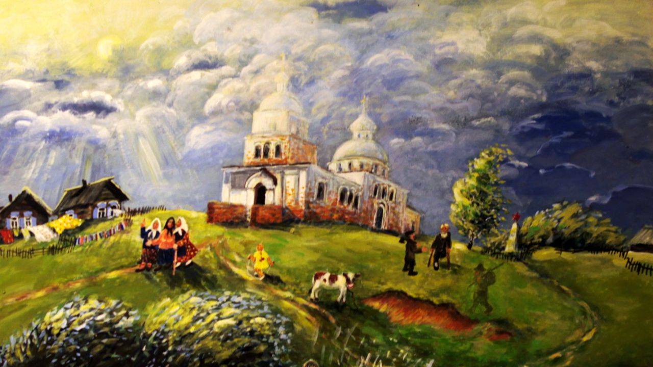 Осень в иллюстрациях художника Александры Гурьевой-Сажаевой смотреть онлайн