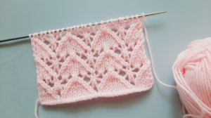 Очаровательный ажурный узор.