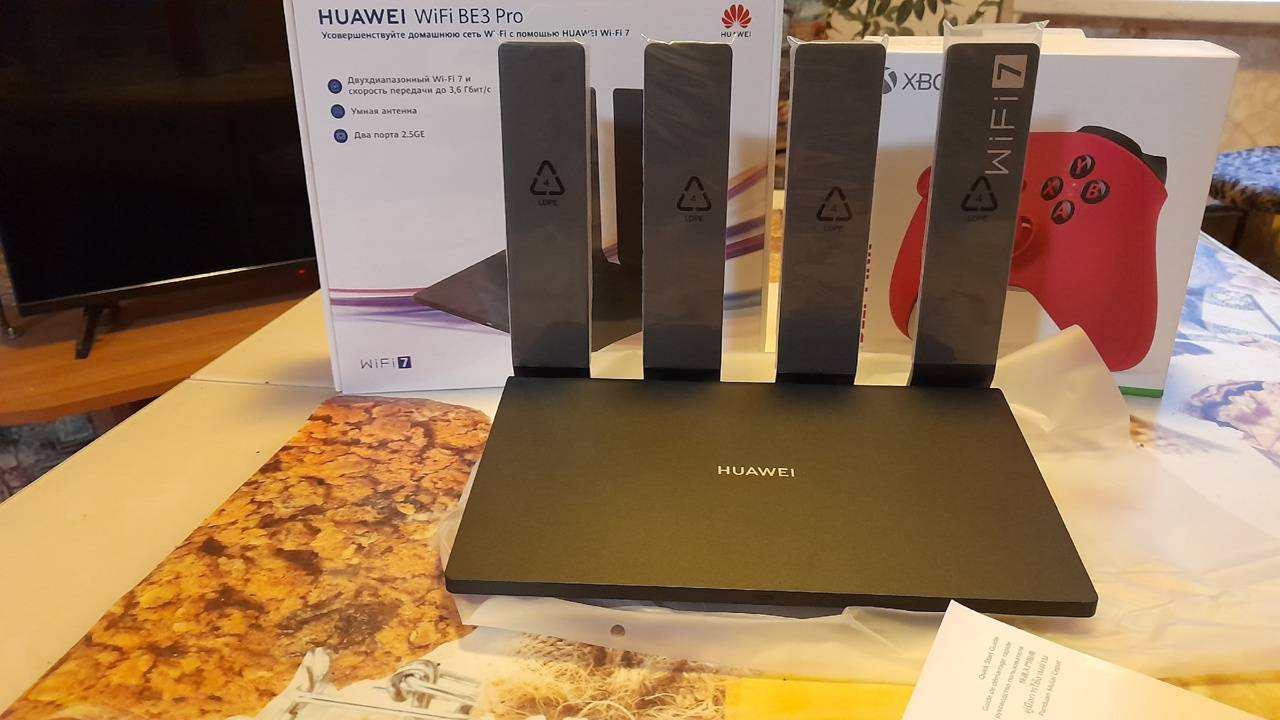 Распаковочка HUAWEI Роутер WIFI BE3 Pro смотреть онлайн