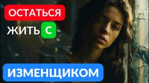 Остаться с изменщиком