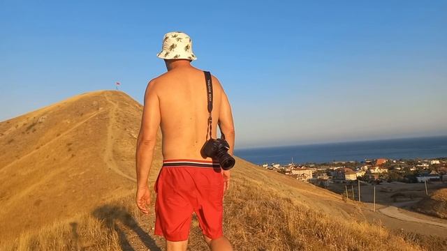 за закатом (Верблюд гора)