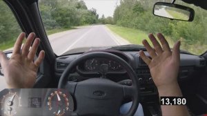 lada Niva Sport - кончился тахометр, продолжаю разгон 0 - 100 | как тянет Легенда Лада Нива Спорт