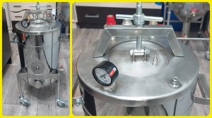 Танк среди автоклавов. Автоклав Нефор из AISI 304 для реторт пакетов и банок.