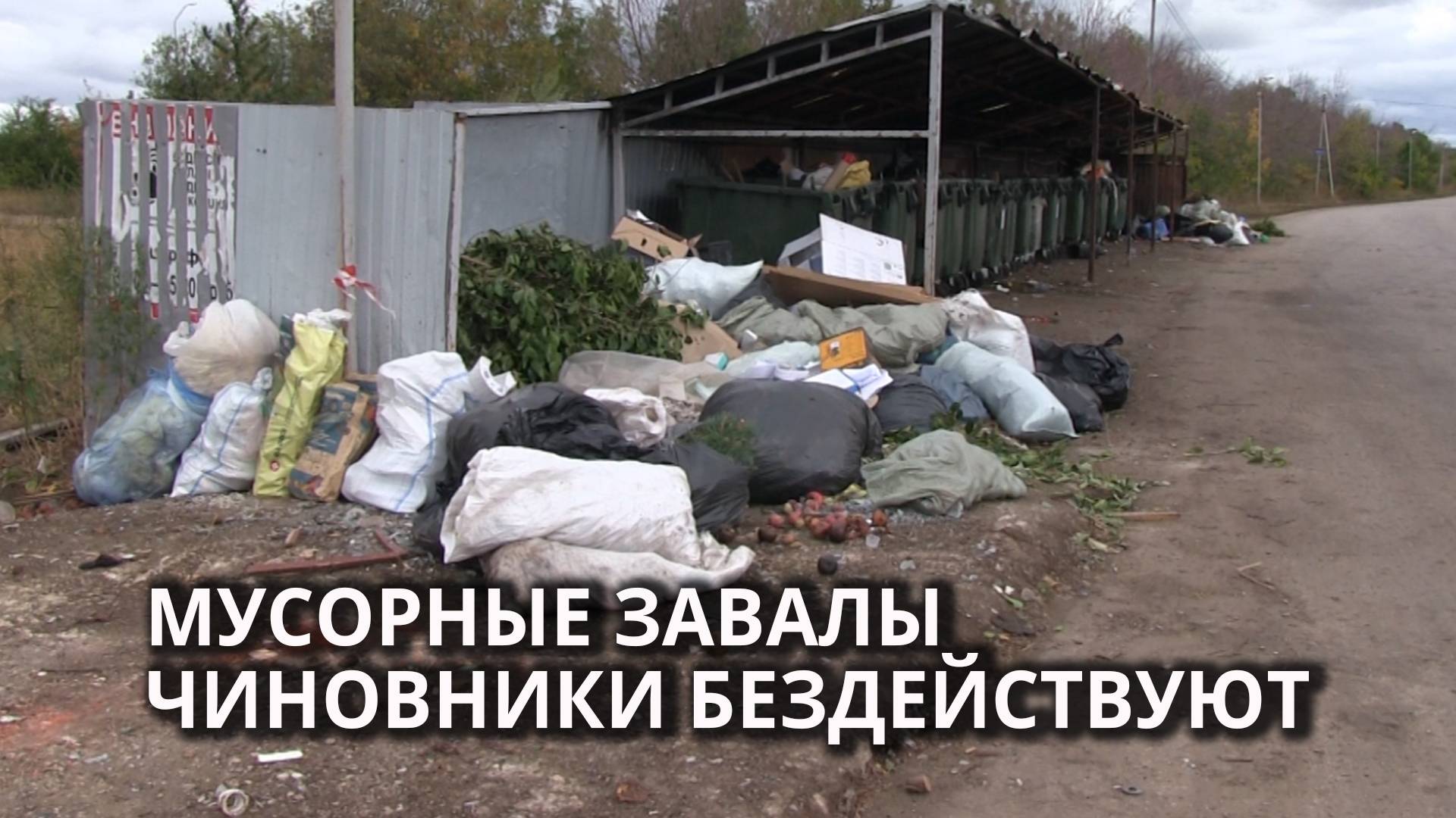 В трёх коттеджных посёлках и некоторых микрорайонах Саратова не хватает мусорок смотреть онлайн