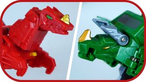 Трансформеры ФЬЮЖН МАКС. Новая Эра. Роботы-машинки: трицератопс, скорпион, носорог. Fuzion Max.