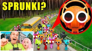СЕРЬЁЗНО Я НАШЕЛ АВТОБУС ЗЛЫХ SPRUNKI в Реальной Жизни!