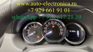 Корректировка пробега Лада ларгус 2022г.в. во всех блоках, ABS, ECU, BCM, DASH, Раменское