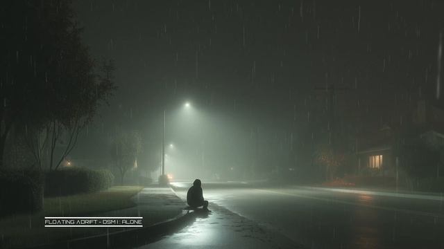 Feeling Alone？ 1 Hour Of Sad Rainy Ambient  Music ｜ Floating Adrift – DSM I： Alone