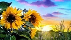 Как рисовать Подсолнух. Получите 50 уроков в описании ролика.