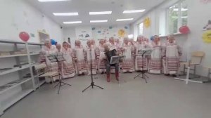 Петя-петушок. День ЖД. 1.08.2025. Народный хор ветеранов "Жемчуга" п. Трудовое