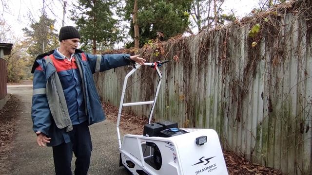 Отзыв о мотобуксировщике Sharmax 1450 500 15, город смотреть онлайн