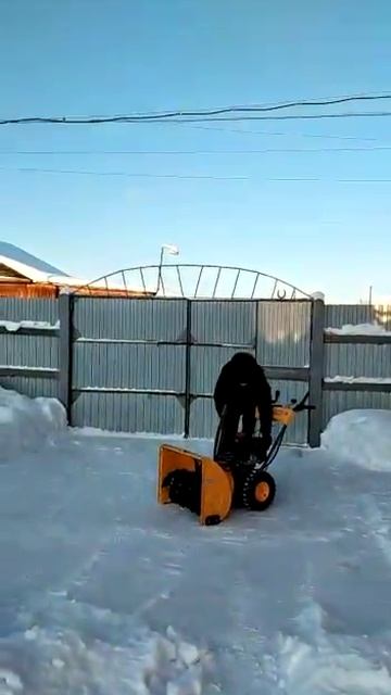 Обзор снегоуборщика Kettama Luxe KTA80-C смотреть онлайн