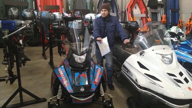 Отзыв о покупке снегохода Sharmax SN 550 в Глобалдрайв смотреть онлайн