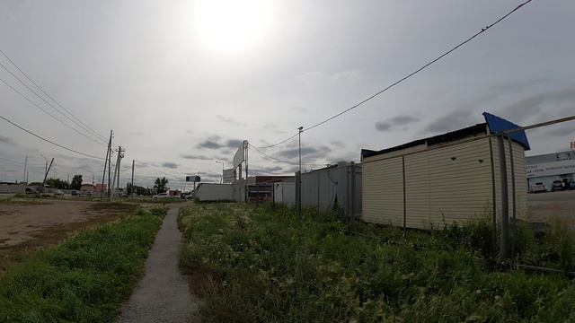 ПРОГУЛКА ПО ОМСКУ.ул.3 ЕНИСЕЙСКАЯ до ОПТОВКИ. смотреть онлайн