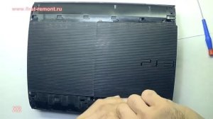 Как разобрать PlayStation 3 самому. Инструкция www.first-remont.ru