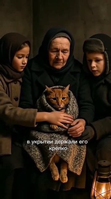 Как кот Василий спас семью в блокаду🐈⬛♥️ смотреть онлайн