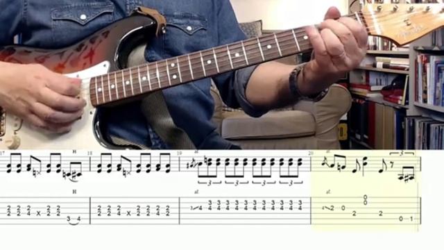 Sweet Home Chicago Clapton Style (guitar cover,tab,backing track) смотреть онлайн