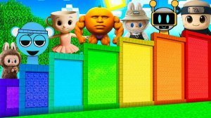 ВЫБЕРИ РАЗНОЦВЕТНЫЕ ПОРТАЛЫ С ЯМАМИ ЛУНЫ И СОЛНЦА В МАЙНКРАФТ