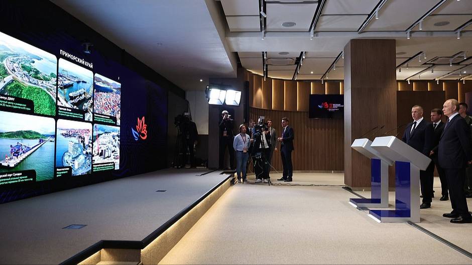 Открытие предприятий и объектов инфраструктуры на Дальнем Востоке смотреть онлайн