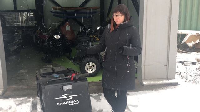 Отзыв владельца мотобуксировщика Sharmax 1450 500 15, Хабаровск смотреть онлайн