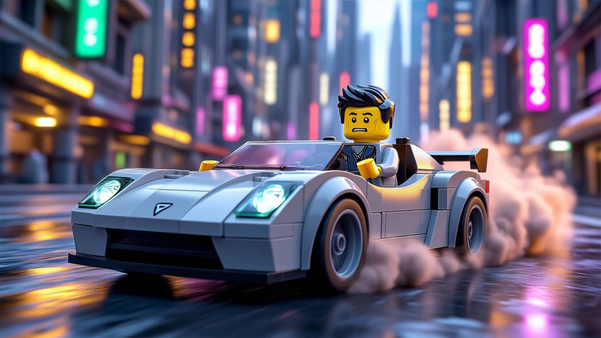 LEGO Star Wars The Complete Saga / Эпизод 1 Скрытая угроза / Гонки на МОС ЭСПА смотреть онлайн