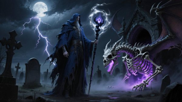 Некромант(AI Generation)