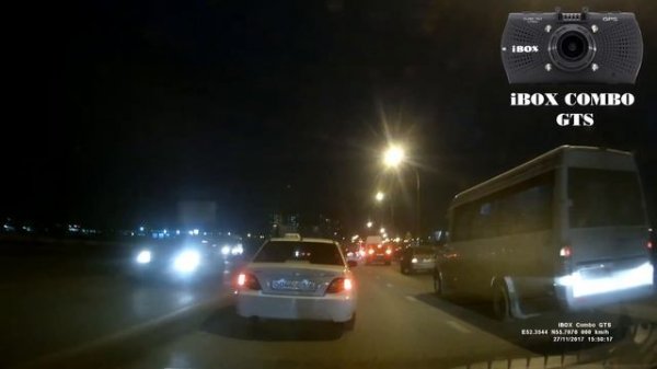 iBOX Combo GTS / съемка ночью