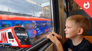 Интересные поезда на МЦД / железнодорожные приключения в МСК