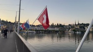 Шикарная Вечерне/Ночная прогулка по Люцерну!