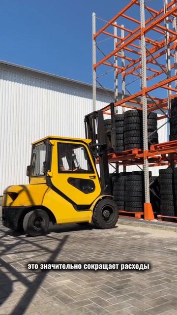 Цельнолитые шины Composit — надежное решение для вашей складской техники