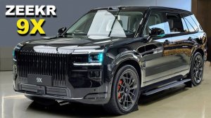 Абсолютно новый ZEEKR 9X — роскошный PHEV-внедорожник мощностью 1400 л. с.
