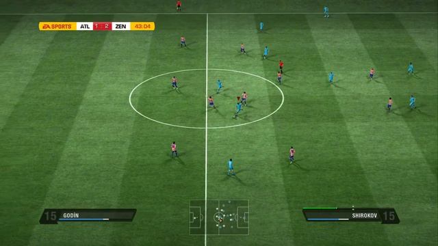 Зенита - Атлетико Мадрид Fifa11 смотреть онлайн