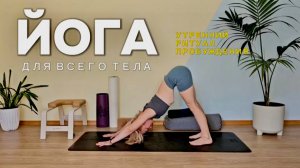 ЙОГА НА ВСЁ ТЕЛО — 30 мин | Утренний ритуал пробуждения с Ольгой Андриановой