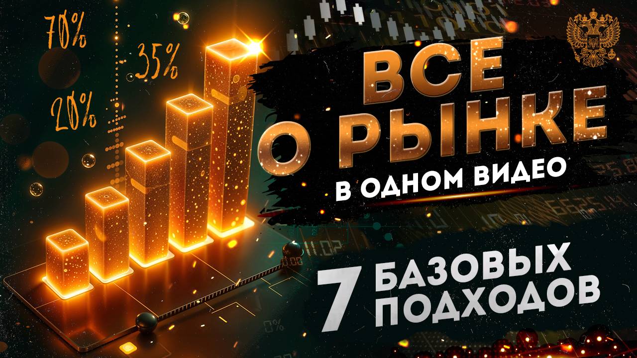 ВСЁ О РЫНКЕ в одном видео. 7 БАЗОВЫХ ПОДХОДОВ!