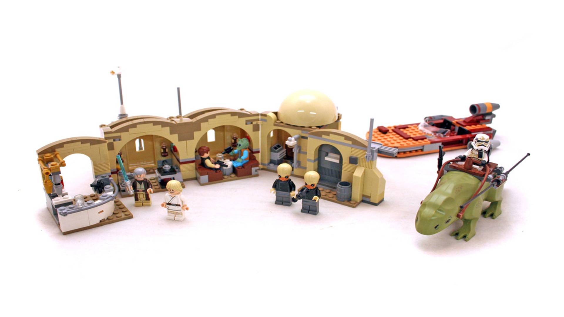 Lego Star Wars 75052 Кантина Мос Эйсли смотреть онлайн