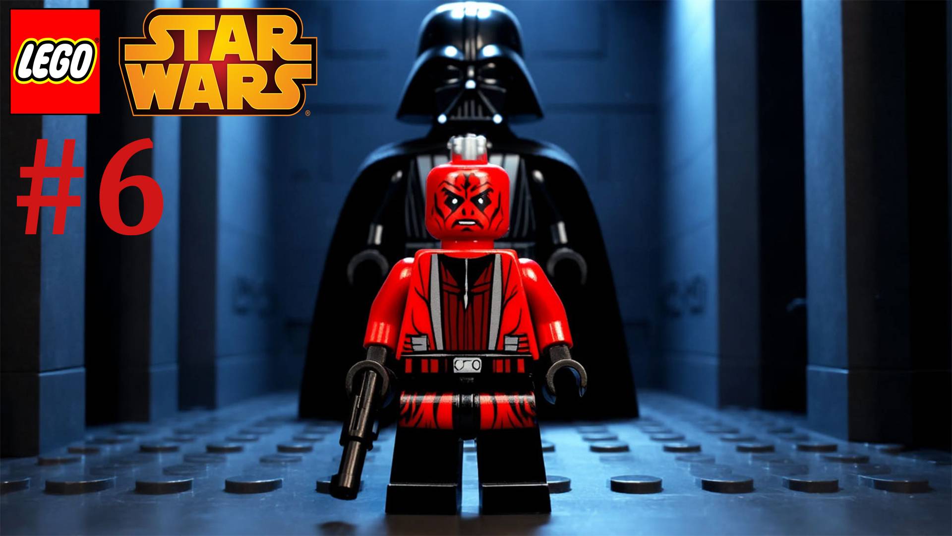 LEGO Star Wars The Complete Saga / Эпизод 1 Скрытая угроза / Дарт Мол смотреть онлайн