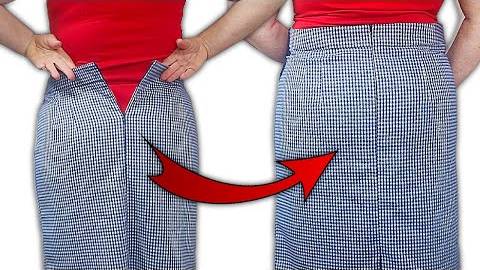 Как сделать юбку шире ! Хитрость, о которой никто не знает