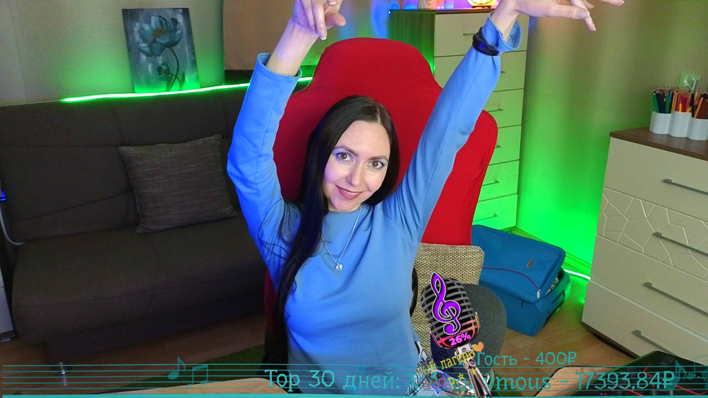 🎼219🎼🌸И сегодня тоже дома🌸🎼Песенный стрим 🎼🌸🌸🎼