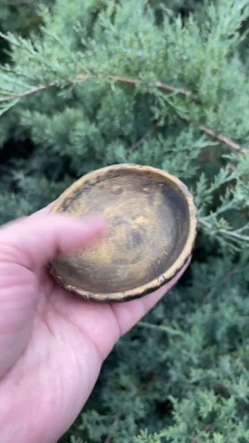 Пробую новый материал - давно хотел делать ритуальные чашечки. #руны #сделайсам смотреть онлайн