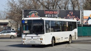 Автобус НефАЗ-5299-10-33 (А 996 СЕ 22). Покатушки по пригороду Барнаула.
