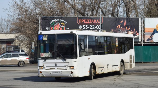 Автобус НефАЗ-5299-10-33 (А 996 СЕ 22). Покатушки по пригороду Барнаула.
