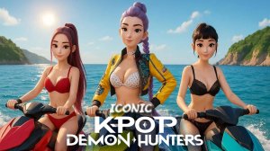 🔥 HUNTRIX — ICONIC | НОВЫЙ КЛИП ИЗ ВСЕЛЕННОЙ K-POP DEMON HUNTERS | ЭПИЧЕСКАЯ БИТВА СО ЗЛОМ