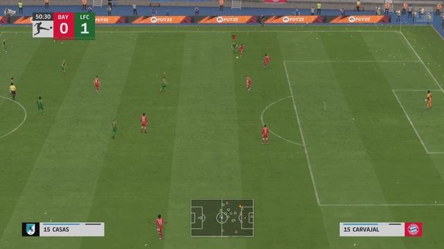Лучший клуб который я Создавал - Lewe Против Баварии в FIFA 22 смотреть онлайн