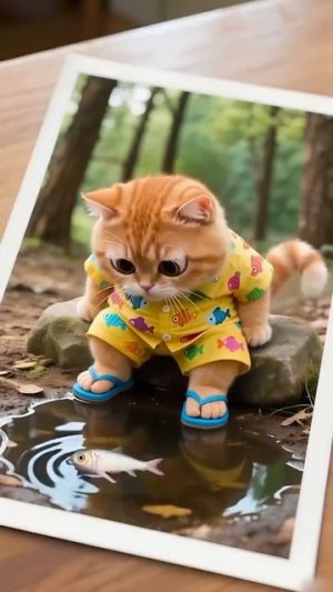 Рыжий котик