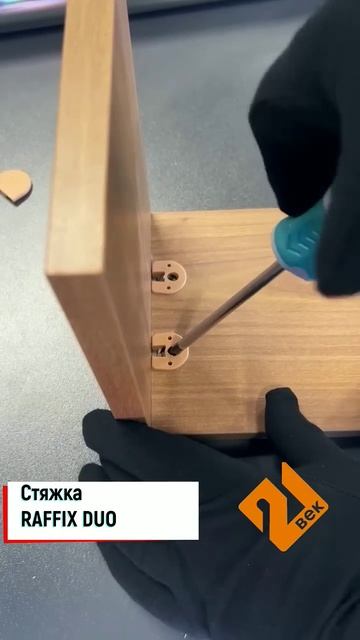 Стяжка RAFFIX DUO Купить в 21 ВЕКе- https://clck.ru/3FVPkT Стяжка с эксцентриком для плиты 16 мм. смотреть онлайн